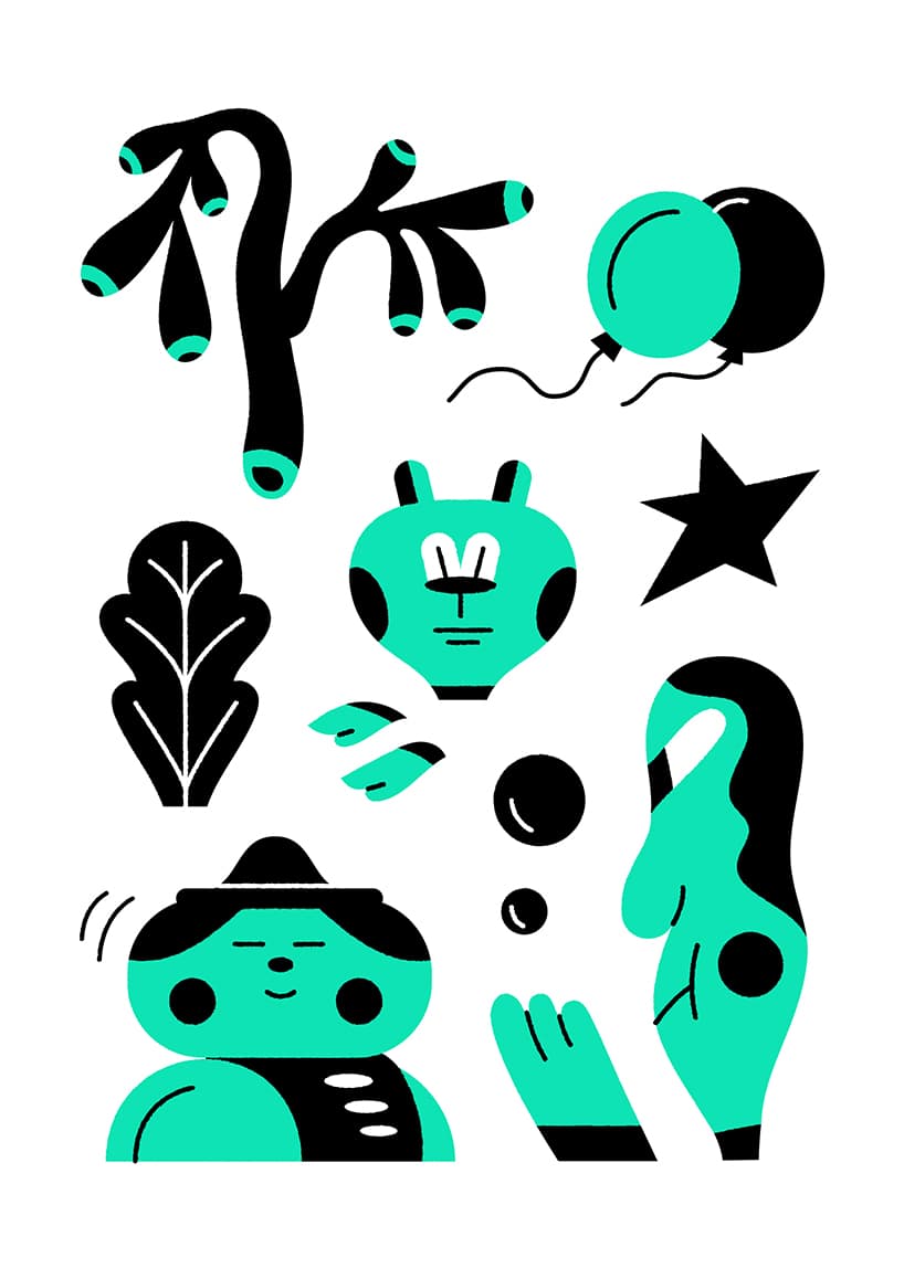 Various illustrations